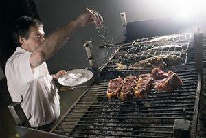 Basque roast ribeye steak