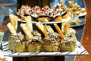 Typical Basque pintxos
