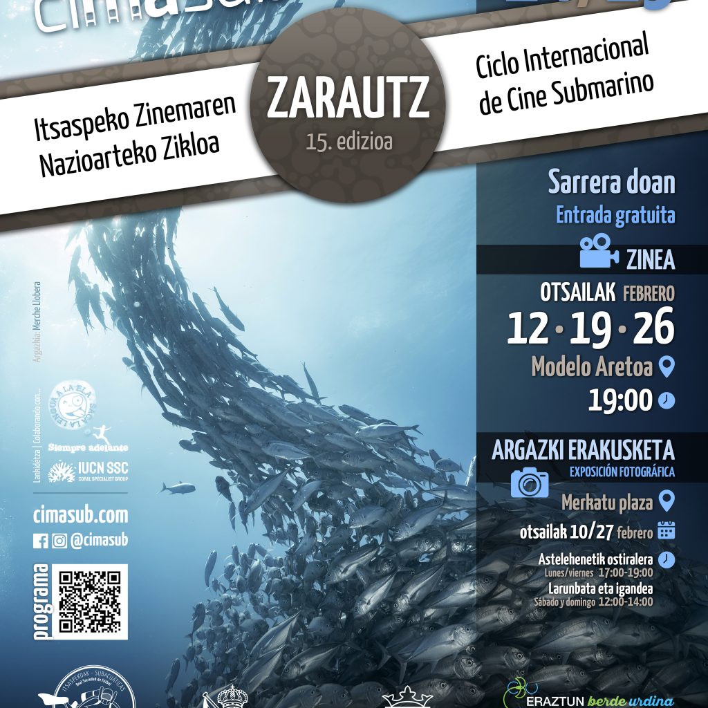 The 15th International underwater film festival's poster