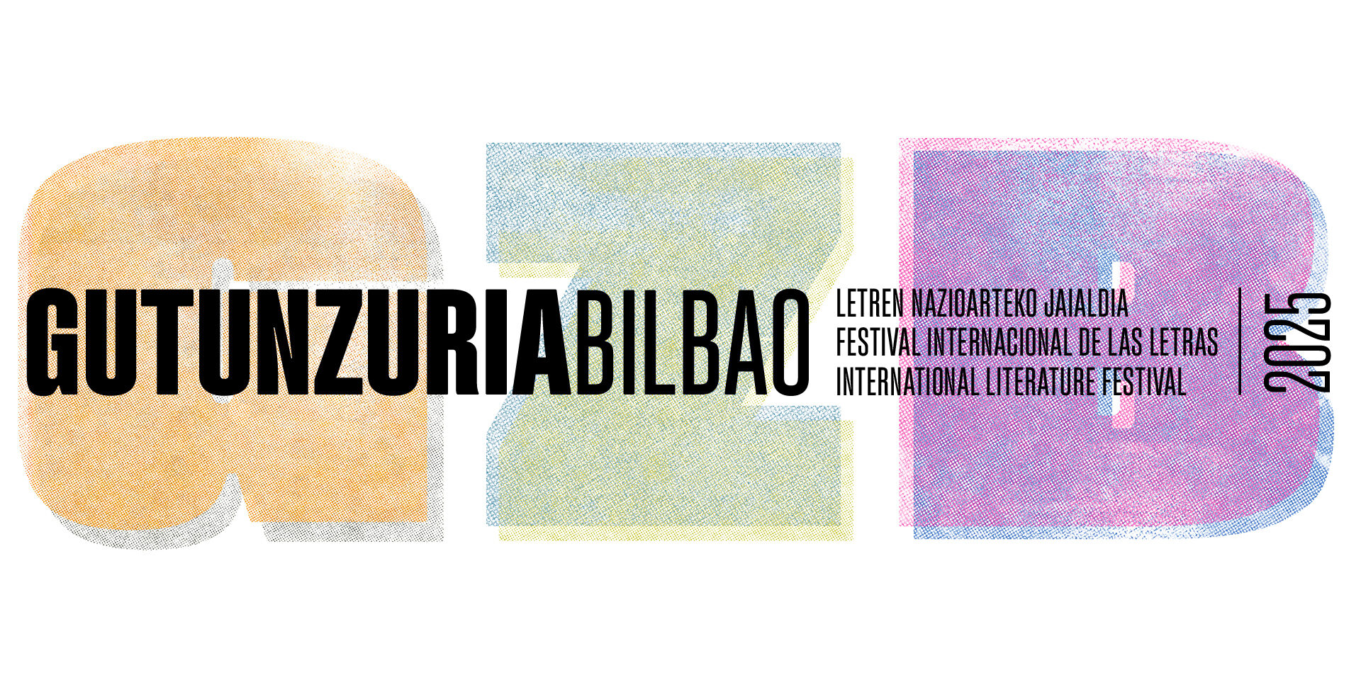 Gutun Zuria Bilbao. International literatura festival 2025 logo