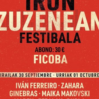 Festival poster Irún Zuzenean 2022